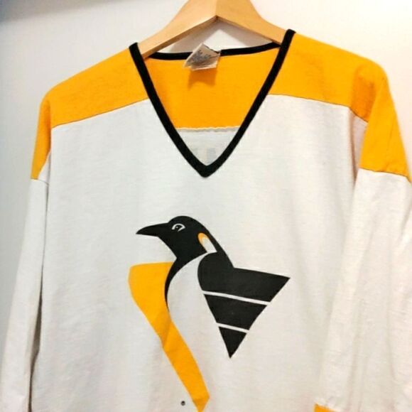 Vintage Pittsburgh Penguins Mario Lemieux T-Shirt - Picture 2 of 13